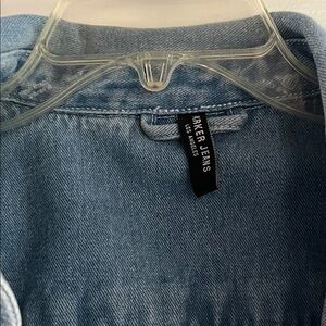 NWOT Parker Jeans  Las Angeles Women's Blue Denim jacket